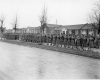 The 688th Battalion in formation, awaiting inspection