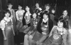 Black and white photograph of contestants in the Junior Division of the Bake-Off Contest in San Antonio, TX, 1982.