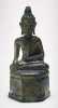 Color image of a Japanese bronze Amida Buddha, undated.