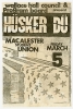 Hüsker Dü concert handbill