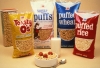 Lineup of ready-to-eat cereals made by the Malt-O-Meal Company, 1981. Used with the permission of Post Consumer Brands and Northfield Historical Society.