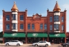 Anoka’s Jackson Hotel, built in the 1870s and then rebuilt by Charles G. Jackson in 1884 after a fire. Photo by Wikimedia Commons user McGhiever, July 2, 2013.