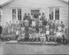 Photograph of St. Peter's Lutheran School near Watertown c.1920s. Photograph Collection, Carver County Historical Society, Waconia.