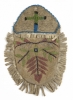 Color image of a Dakota beaded wall pocket made c.1900.