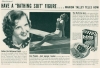 Magazine advertisement from LIFE magazine with opera singer Marion Talley