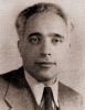 Black and white photograph of Albert Goldman, one of the defendants in the Smith Act Trial and the leader of the group’s legal defense, ca. 1942.