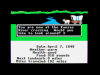 Screenshot from the Apple II version of the Oregon Trail computer game, ca. 1980s. Photographed by Wikimedia Commons  user Bobamnertiopsis.