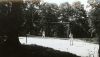 Tennis court at Sherwood Forest Lodge in Gull Lake