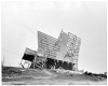 Twin Drive-In Theater after the Fridley tornado