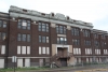 Color image of the front façade of the Head House of the Duluth Armory, 2010.