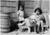 Children at Lower Sioux Indian Community, Minnesota, 1940