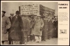 Poster advertising the Farmers' Holiday Association including a photograph of marchers