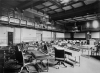 Black and white photograph of the house chamber, second state capitol, ca. 1885.