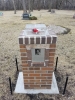 Color image of a memorial to Florence Klingensmith, 2017.