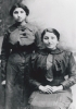 Picture of Florence Helen Chase, Ernest Wabasha’s mother, with her sister Emma Chase Frazier