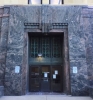 Color image of the former Northwest Bell Building in St. Paul, which features Morton gneiss, 2016. Photograph by Paul Nelson.