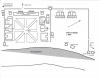 Illustration showing the building layout of Fort Ripley in 1864.