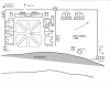 Illustration showing the building layout of Fort Ripley in 1864.