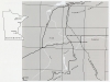 Map of Embarrass and adjoining townships in central St. Louis County