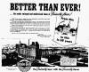 Grain Belt print advertisement signed by Charles E. Kiewel, president of Minneapolis Brewing Company, 1951.