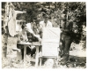 Photograph of the St. Louis County Farm Bureau Institute's daily news staff, 1929.