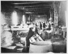 Black and white photograph of M. A. Gedney Compnay workers and vinegar barrels, c.1912.