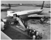 Northwest Orient Airlines jet plane at the Minneapolis-St. Paul International Airport 