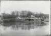 Black and white photograph of the steamboat Grand Forks taken in Grand Forks, North Dakota, April 16, 1909.