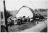 Black of an auction at Figura farm, Burnsville, 1938.