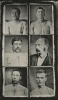Black and white photographs of dead and captured Northfield Raid gang members, produced by Sumner Studio, 1876.