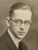 Black and white photograph of Harry Blackmun, 1925. 