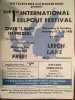 Poster from the first International Eelpout Festival, held on Leech Lake, January 13–14, 1980. From the private collection of Don Overcash, used with permission