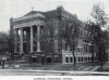 Black and white photograph of Cathedral High School, Crookston, Minnesota, ca. 1915.