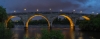 Stone Arch Bridge at night