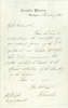 Scan of a letter from Abraham Lincoln to Henry B. Whipple, March 27, 1862. 