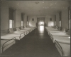 Interior view of a dormitory ward at the Anoka State Hospital, ca. 1910.