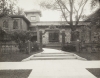 Black and white photograph of the Bradstreet House, 327 South Seventh Street, Minneapolis, ca. 1918.