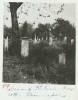 Black and white photograph of Philander Prescott’s grave marker, ca. 1920.