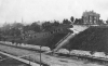 Black and white photograph of the William Merriam house at 25 University Avenue, c.1888. The house was Clarence Johnston’s first commission (1882). It was destroyed by fire in 1895.