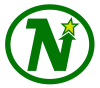 The longtime logo of the Minnesota North Stars hockey team. Public domain.