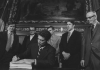 Governor Wendell Anderson signs a 1971 legislation package (the Minnesota Miracle) into law