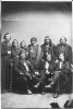 Ojibwe men, possibly at 1857 or 1862 treaty signing 