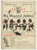 Cover art of the pamphlet handed out at the charity minstrel show. It features minstrel drawings and a hat advertisement in the form of a minstrel skit. From the Minnesota Historical Society pamphlet collection, St. Paul.