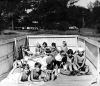 Children’s Preventorium patients in a “sun box”