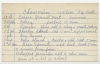 Handwritten mass-quantity recipe for chow mein, used by Oscar Howard in his catering business. Oscar C. Howard papers, 1945–1990, Cafeteria and Industrial Catering Business, Manuscripts Collection, Minnesota Historical Society.