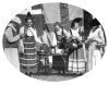 Photograph of Scandinavian Woman Suffrage Association fundraising for the Red Cross