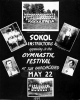 Poster for Sokol gymnastics festival