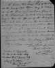 Hand written document recognizing "Wahcoota" as Tatanka Mani's successor, May 17, 1829. 