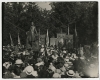 Photograph of Unveiling of Gunnar Wennerberg staute