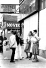 Black and white photograph of anti-pornography activists on Lake Street, 1979.